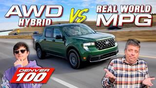 Is The 2025 Ford Maverick Hybrid AWD The MOST Efficient Truck We've EVER Tested?