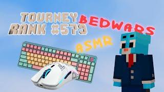 Bedwars ASMR Keyboard & Mouse Sounds | Hypixel Bedwars