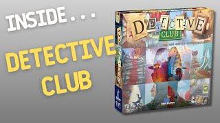 DETECTIVE CLUB Board Game | Inside #35