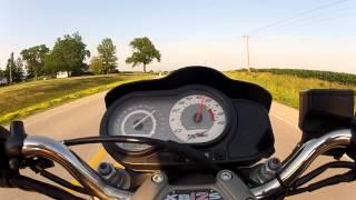 Buell xb12s lightning top speed run