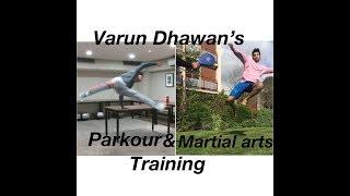 Varun Dhawan Martial arts training for next movie with (Kuldeep Shashi)