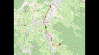 Ortsdurchfahrt im Vorspessart/AB: Bessenbach (Nord rein, Süd raus)