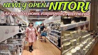 MURANG GAMIT SA BAHAY.NITORI NEWLY OPEN JAPAN'S HOME FURNISHING AND DECOR STORE