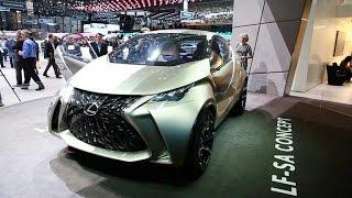 Car Tech - The Lexus LF-SA concept ventures into the ultra-compact territory