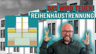 Bodenplattentrennung von Reihenhaushälften: Was muss ich beachten? | Energieberater klärt auf