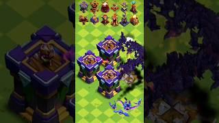 Batt Spell VS Defensive Buildings  Clash of Clans