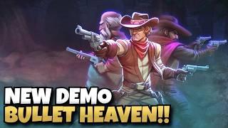 This Innovative Bullet Heaven Got a New Demo! | Graveyard Gunslingers