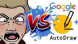 ARTIST Vs. AUTODRAW! - Head to Head with Google AI Art!