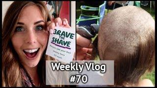 BRAVING THE SHAVE!!! | xameliax Weekly vlog #70