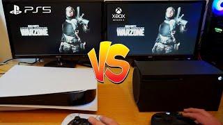 PS5 VS XBOX SERIES X Warzone Loading Time