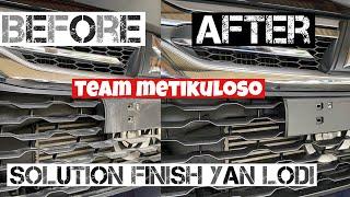 Solution finish #1 trim restorer | how to apply | Process | ECQ3 Vlog #3 | team metikuloso yan e