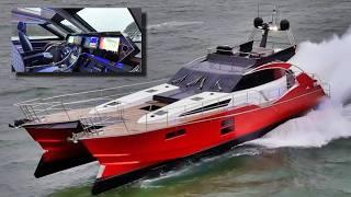 THIS is Safehaven Marine VOYAGER T2000! FULL Yacht Tour, Rough Sea Trial AND Speed Test!