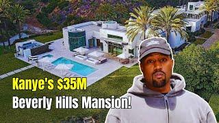 Kanye West’s $35M Beverly Hills Mansion – The Life of a Hip-Hop Icon!