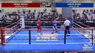 Nnajai Wright vs. Carlos Muniz USA Youth National Championships 2024 Final (90+kg)