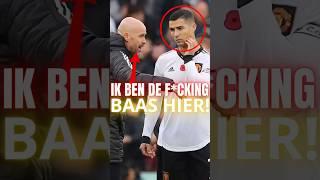 Waarom Cristiano Ronaldo Erik Ten Hag HAAT! 