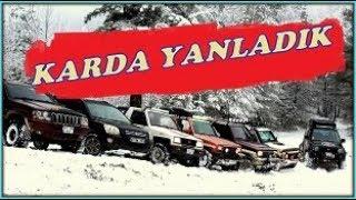 Karda Gezi Sırasında En Güzel Kim Yanlıyor.! (Off Road Snow Drift)