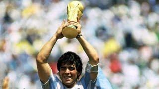 Maradona en el mundial de 1986