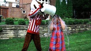 Chancellor Rebecca Blank takes the Ice Bucket Challenge for ALS