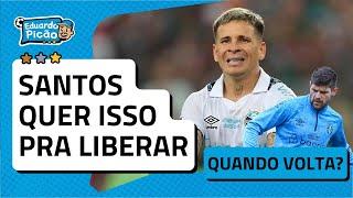 SANTOS SÓ LIBERA SOTELDO POR ISSO! Kannemann tem prazo pra voltar.