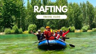 Rafting in Zayanderud river in Saman city of Iran