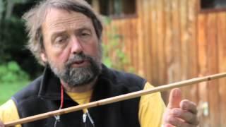 Taping a spliced Bamboo Rod - with Bob Clay