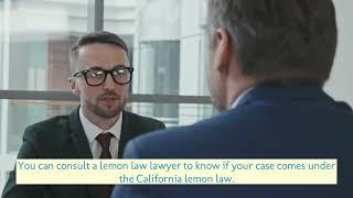 McMillan Law Group | Lemon Consultation With California Lemon Law Lawyer | +1 619-795-9430