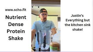 Justin’s Everything but the kitchen sink shake! Scho Fit Nutrition - Protein Shake Recipe