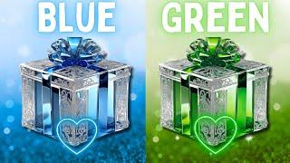 Choose your gift  2 gift box challenge ||Good vs bad Edition #giftbox #quiz