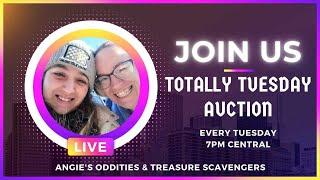 Totally Tuesday Auction! Abandoned Storage unit Finds & More! With Angie's Oddities!~