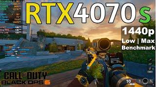 Call of Duty: BLACK OPS 6 | RTX 4070 SUPER | 1440p | Low to Max | Benchmark