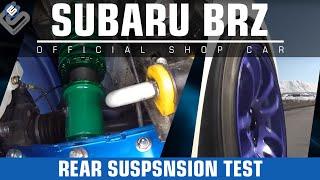 Albino Rhino Subaru BRZ Rear Suspension in ACTION! - RallySportDirect.com