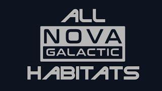 All Nova Galactic Habitats full walkthrough with and w/o windows  [Starfield]