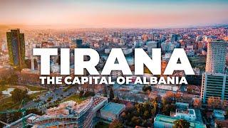 TIRANA 2021, THE CAPITAL OF ALBANIA | 4K DRONE VIDEO