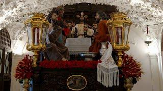 Salida Hermandad Sagrada Cena Sevilla. Domingo de Ramos 2024. #DRLaCena24