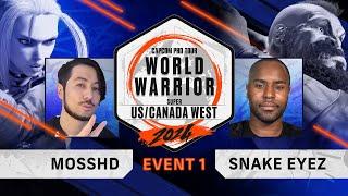 MossHD (Cammy) vs. Snake Eyez (Zangief) - Top 8 - Wednesday Night Fights - World Warrior 2024