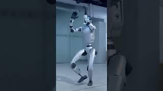 Let's enjoy a robot dance together, isn't it smooth?