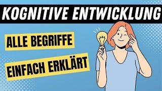 KOGNITIVE Entwicklung Piaget - ADAPTION, ASSIMILATION, AKKOMMODATION & ÄQUILIBRATION einfach erklärt