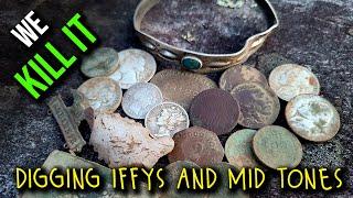 Metal Detecting iffy Signals & Mid Tones at Pounded Location! We Kill it!
