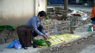 FULL VIDEO: 180 Days Build Life - Harvesting Bamboo Shoots & Crab, Tree Core Goes to the market sell