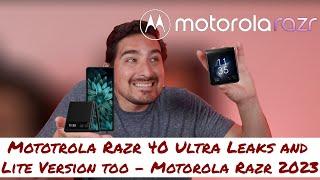 Mototrola Razr 40 Ultra Leaks and Lite Version too - Motorola Razr 2023