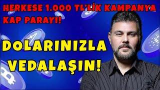 DOLARINIZLA VEDALAŞIN! | HERKESE 1000 TL BONUS! | MURAT MURATOĞLU