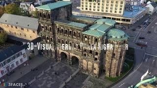 Porta Nigra Trier - 3D-Scan & Visualisierung