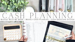 Budget With Me $436 Weekly Cash Stuffing | Cash Envelope System | Sinking Funds & Savings