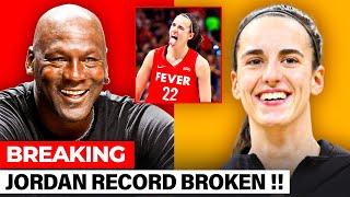 Caitlin Clark JUST DESTROYED Michael Jordan’s Records, THIS Changes Everything!