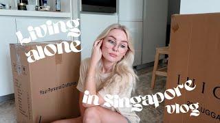 Moving out of my Singapore apartment vlog