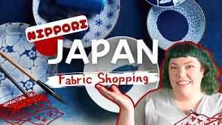 What's So SPECIAL About Nippori Fabric Town? Japanese Fabric Shopping Tour