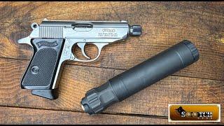 Walther PPK SD in 32 ACP Gun Review : James Bond 007