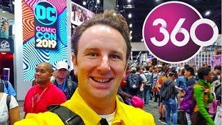 San Diego Comic Con 2019 Exhibit Hall Tour in 360° Video