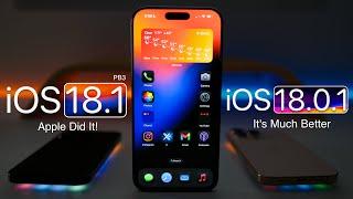 iOS 18.1 Public Beta 3 - They Did It! (Much Improved)