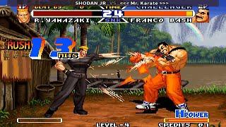 Fightcade  Real Bout Fatal Fury Special  SHODAN JR  Vs Mr.Karate 